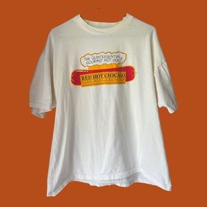 Vintage Chicago Hotdog T
